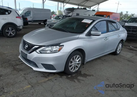 2018 Nissan Sentra Sv из США, поврежденный, VIN 3N1AB7AP3JY256436